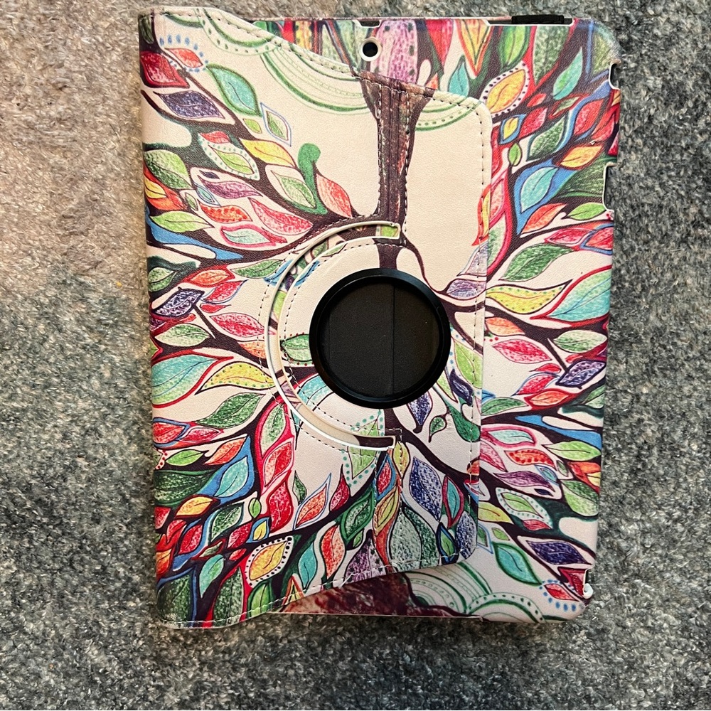 iPad Case Never Used Vegan Friendly Tree of Life See Video